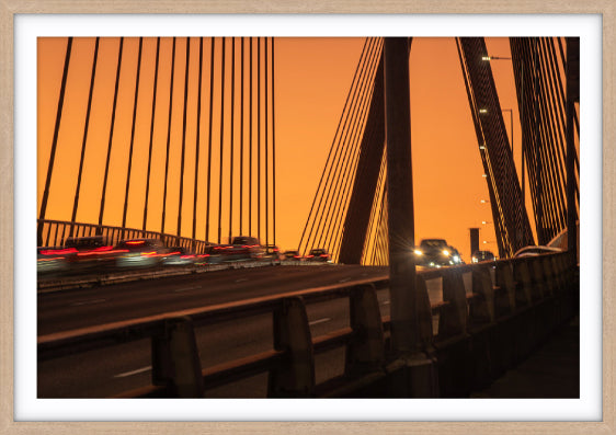 Red Taillights, Anzac Bridge