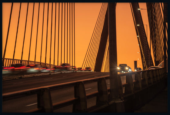 Red Taillights, Anzac Bridge
