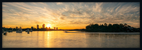 Golden Stillness, Breakfast Point