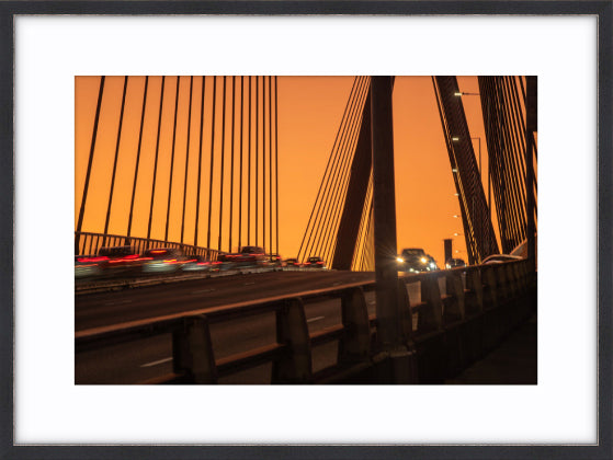 Red Taillights, Anzac Bridge