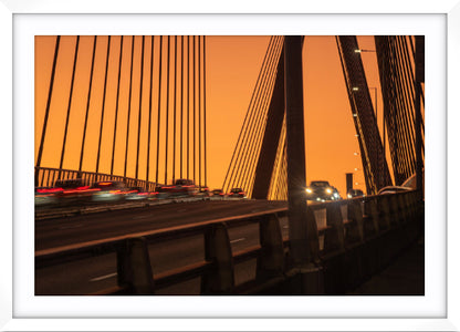 Red Taillights, Anzac Bridge