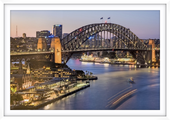 Circular Quay Light Trails