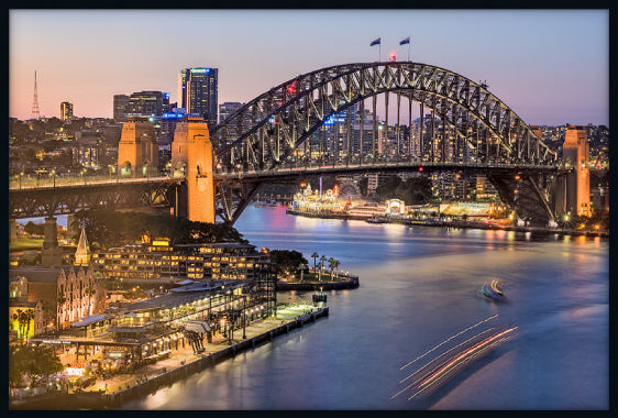 Circular Quay Light Trails